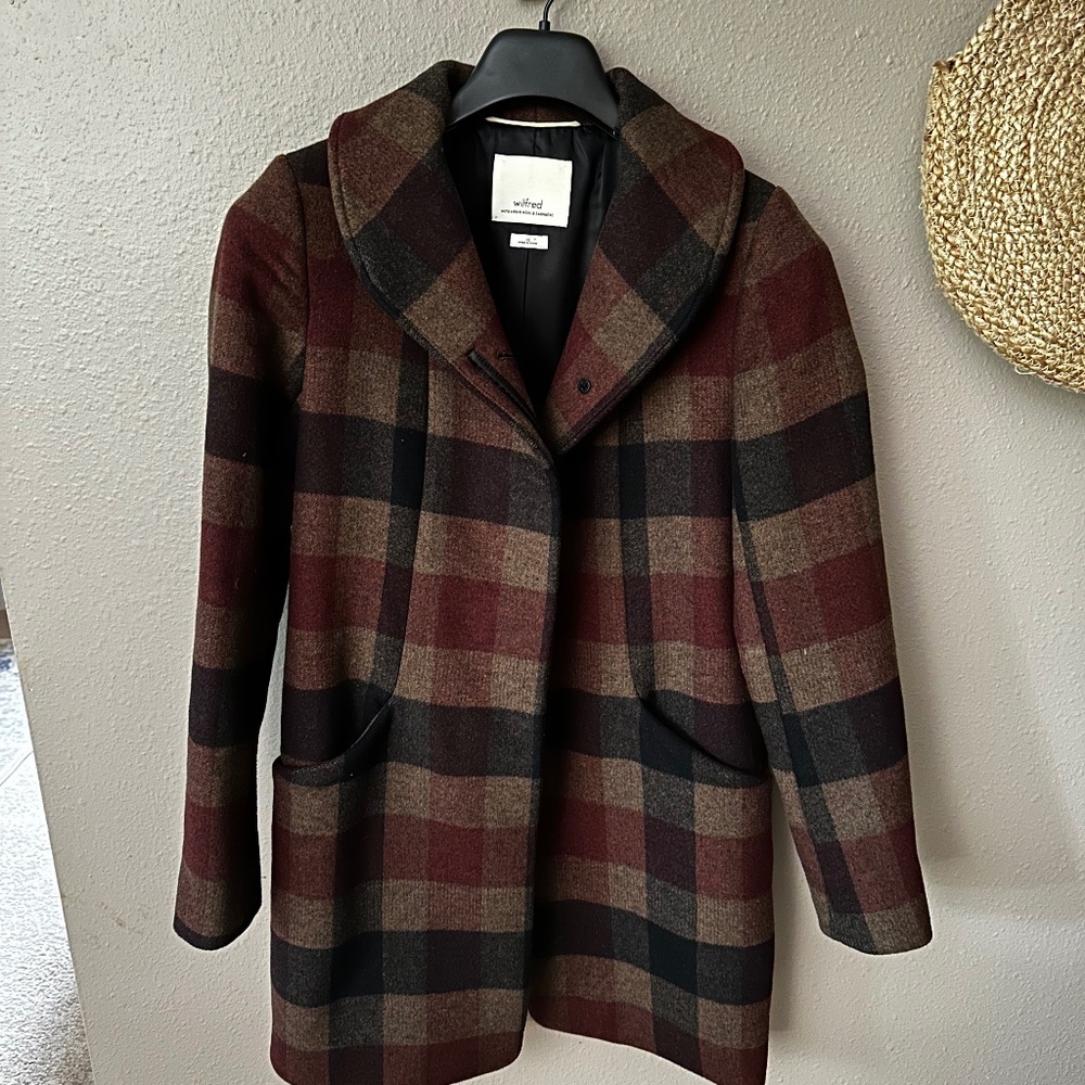 Aritzia cocoon coat - wool cashmere